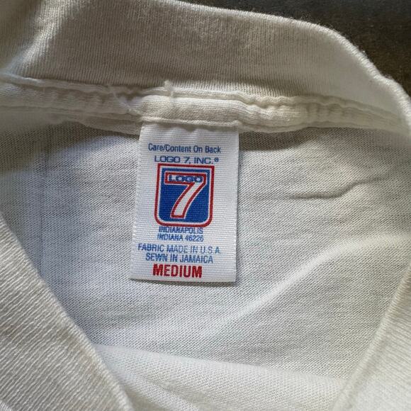 Vintage 97 World Series Rivals Marlins Indians T-shirt - Picture 3 of 4